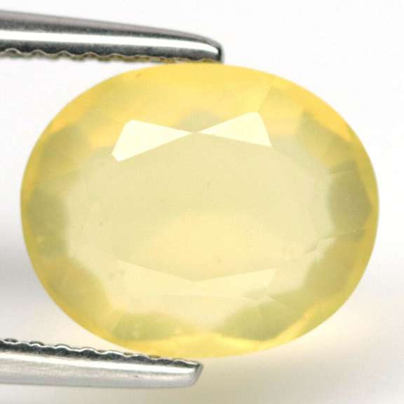 Glowing 3.72ct untreated yellow Fire Opal