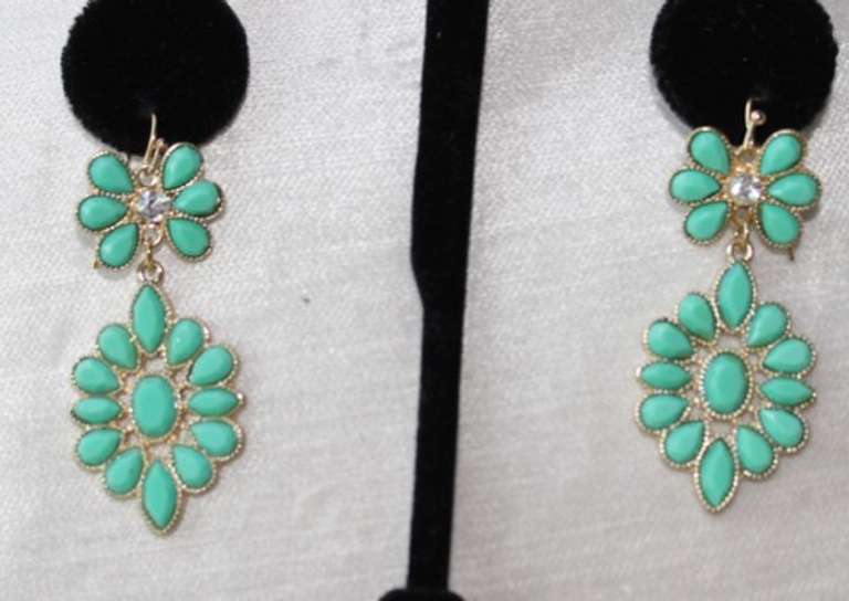An Attractive Pair of Fashion  Design Earrings