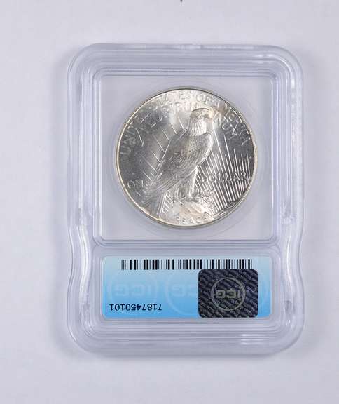 MS66 1934 Peace Silver Dollar - RXX - Graded ICG