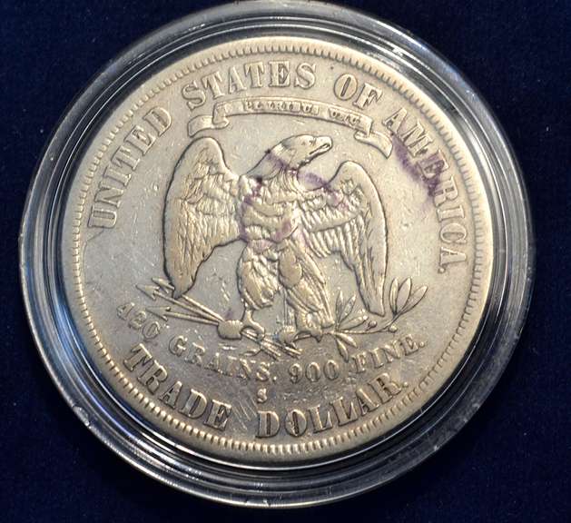 1878 S Trade Dollar Circulated