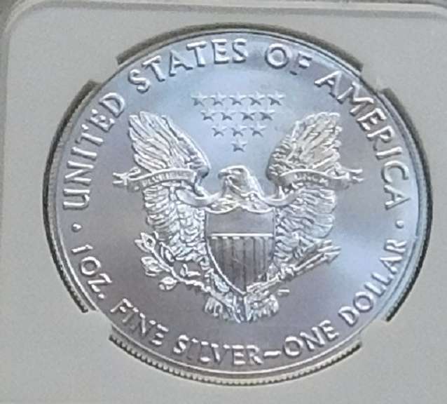 2020 Silver Eagle Unc NGC MS-70