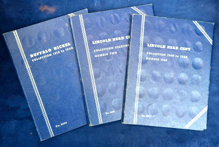 Lot Of Vintage Coin Books
