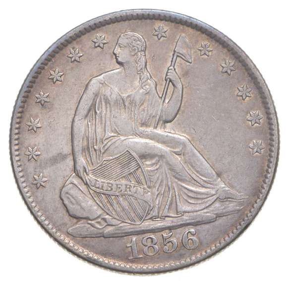 1856-O Seated Liberty Half Dollar