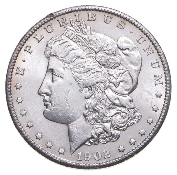 1902-S Morgan Silver Dollar