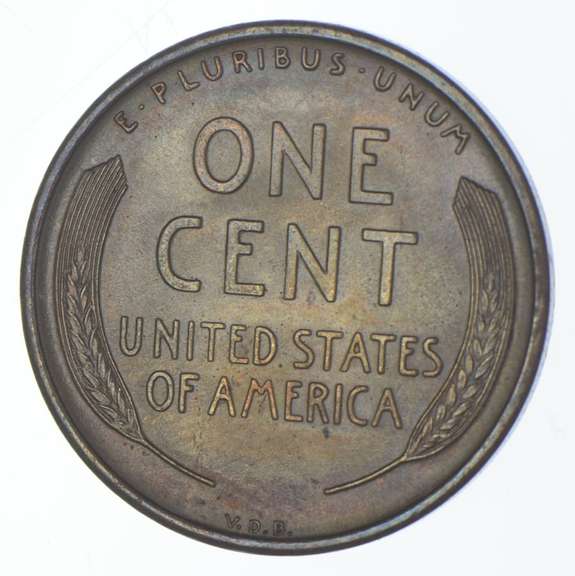 1909-S VDB Lincoln Wheat Cent - Gem BU