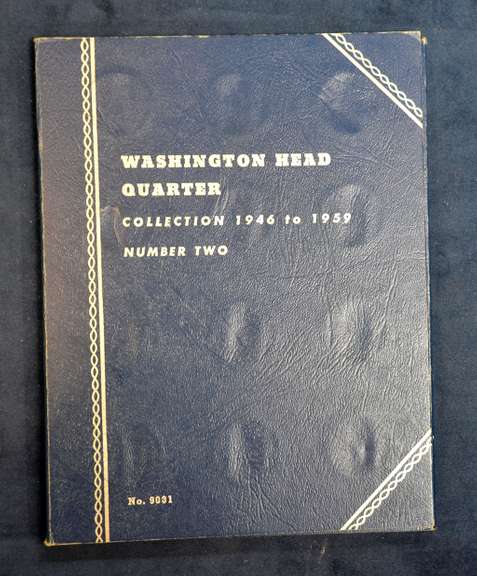 Estate Book Of Washington Quarters No Proof