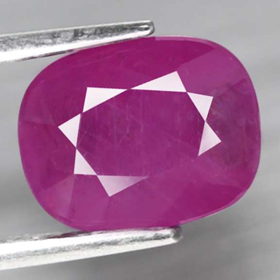 Unheated 3.23ct Ruby from Mozambique