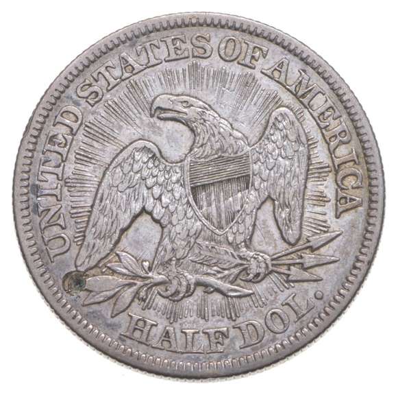 1853 Seated Liberty Half Dollar