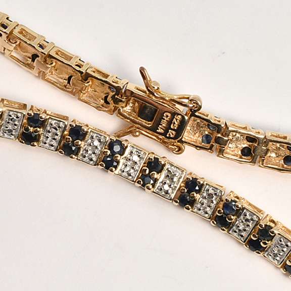 Lovely Pair of Vermeil Bracelets