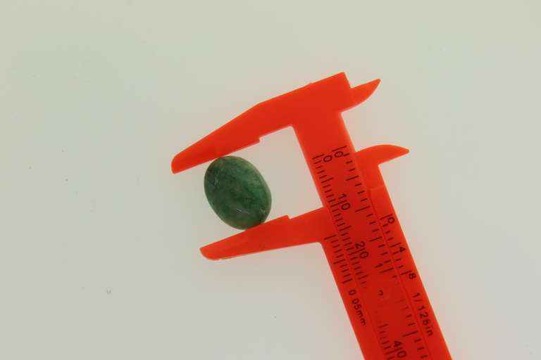 Lot of Three 24.5 CT Green Beryl Emerald Loose Gemstone