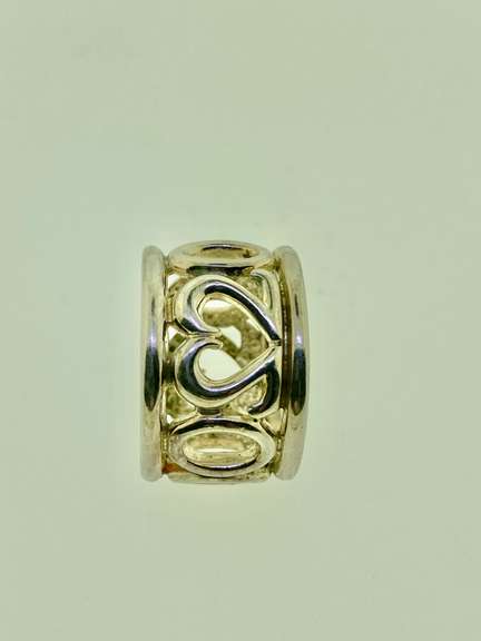 Sterling Silver Love Wide Ring