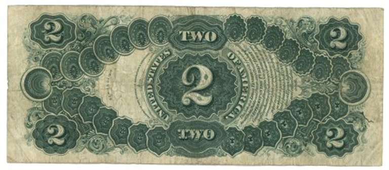 Nice 1917 Series $2 Large Size Legal Tender Note