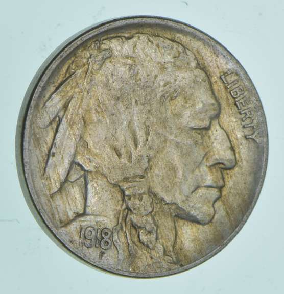 1918 Indian Head Buffalo Nickel