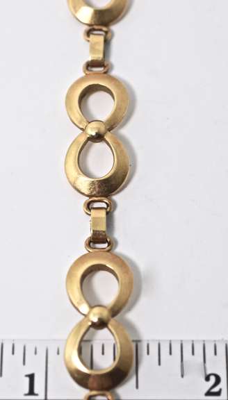 Wonderfully Heavy 14K  Fancy-Link Necklace