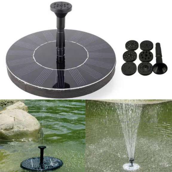 7V Solar Power Floating Brushless Water Pump Garden