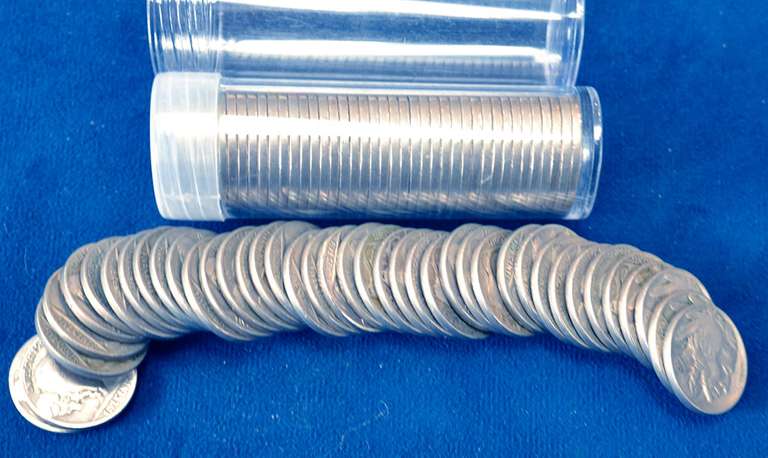 Lot of 80 Full Date  Buffalo Nickels