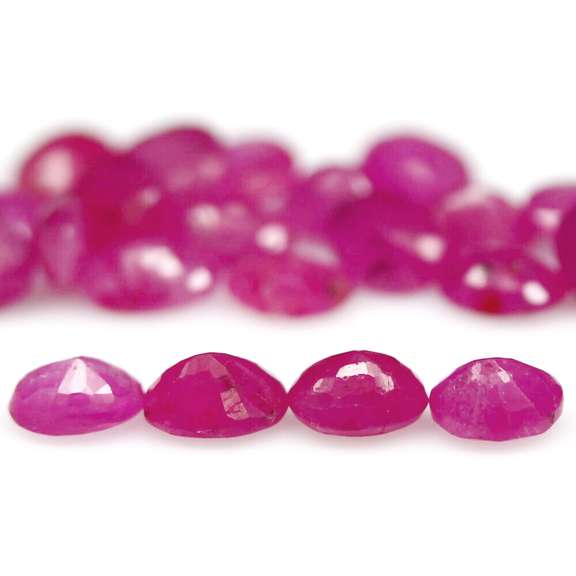 Rare heated only 6.47ct Ruby set from Madagascar