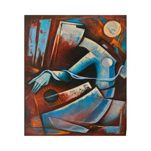 Lady and Strings by Cotrino Original