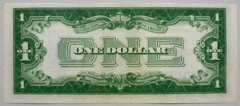 Crisp Exceptional 1934 Funny Back $1 Silver Certificate!