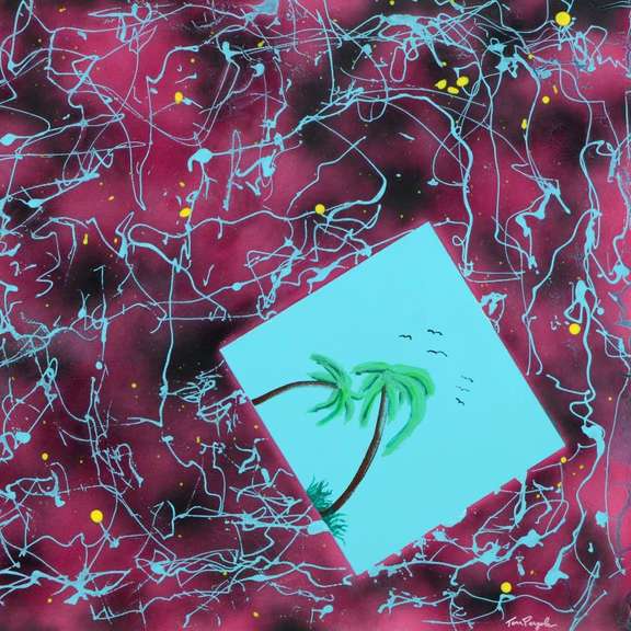 Palm Trees by Pergola Original