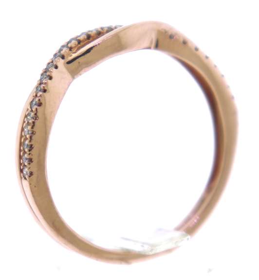 Favorite Rose Gold Ring with Diamonds