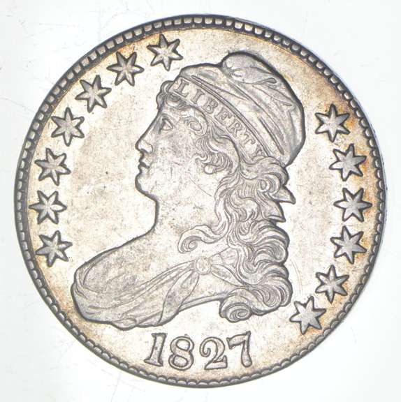 1827 Capped Bust Half Dollar
