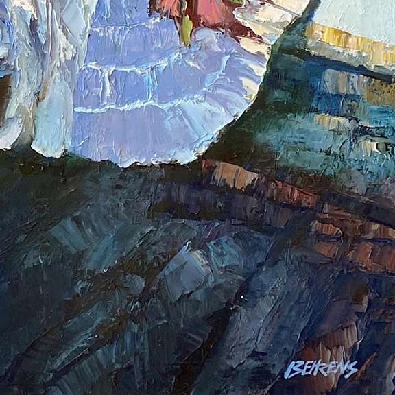 Thinking It Over by Behrens (1933-2014)