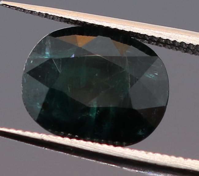 Deep blue green 3.06ct untreated Grandidierite
