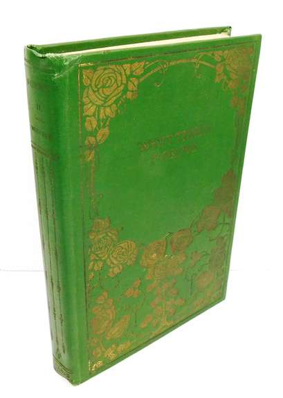 Whittier's Poems Antique Book