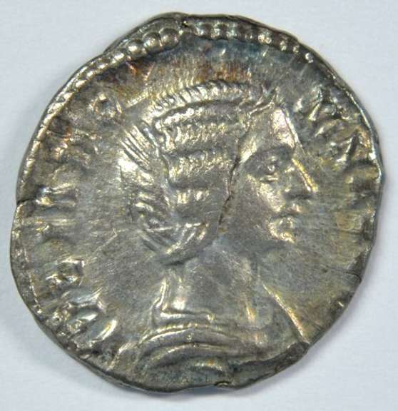 Near Mint Julia Doman Roman Silver Denarius, 193-211AD