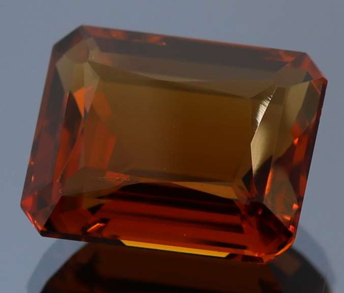 Top color AAA 26.41ct created Citrine