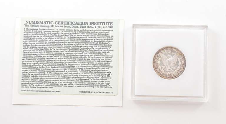 MS65/65 1881-S Morgan Silver Dollar - Graded NCI