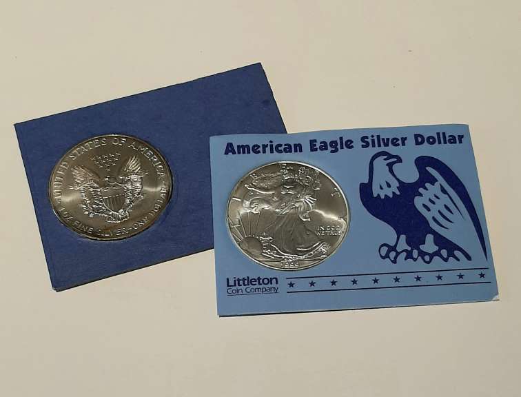 1997 and 1999 Unc Silver Eagles