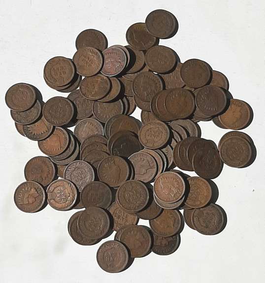100 Nicer 1900 Era Indian Head Cents