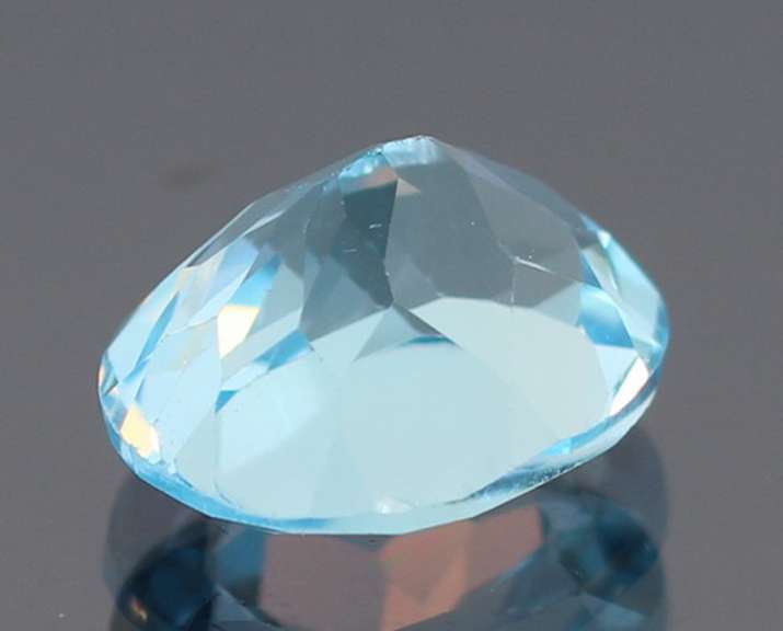 High fire! 6.41ct sky blue Brazilian Topaz