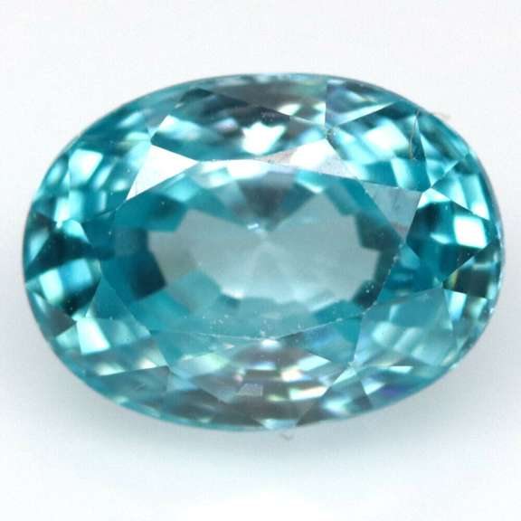 Super glittering! 2.15ct bi-color Cambodian Zircon