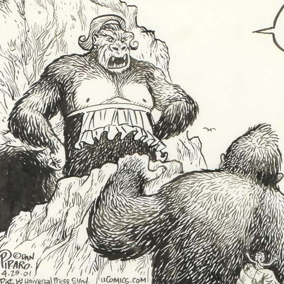 Queen Kong (4/29/01) by Bizarro Original