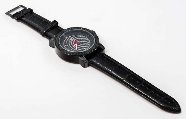 Sparkling Diamond King Fingerprint Watch