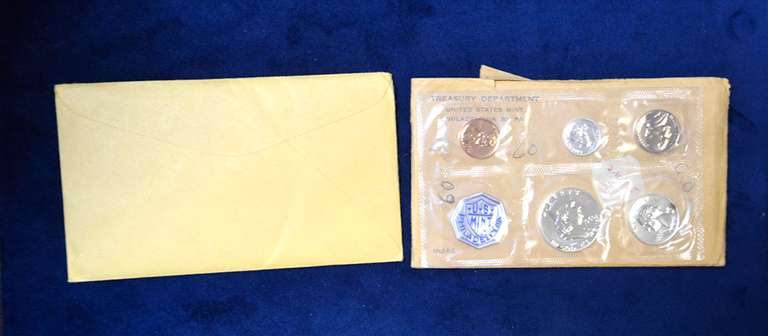 Lot of 2 Proof Sets 1960, and 1962