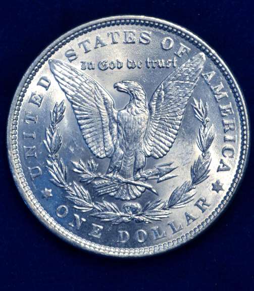 1889 BU Morgan Dollar