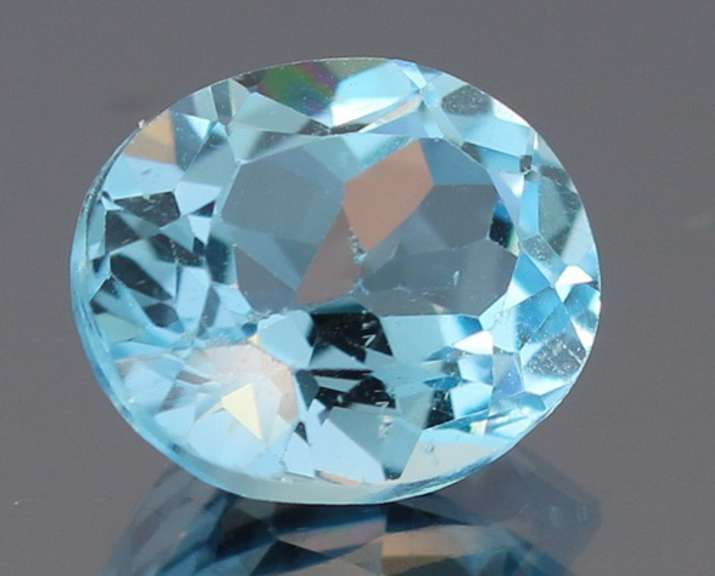 High fire! 6.41ct sky blue Brazilian Topaz