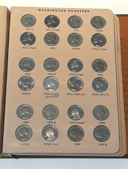 Washington Quarters Complete 1932-1998