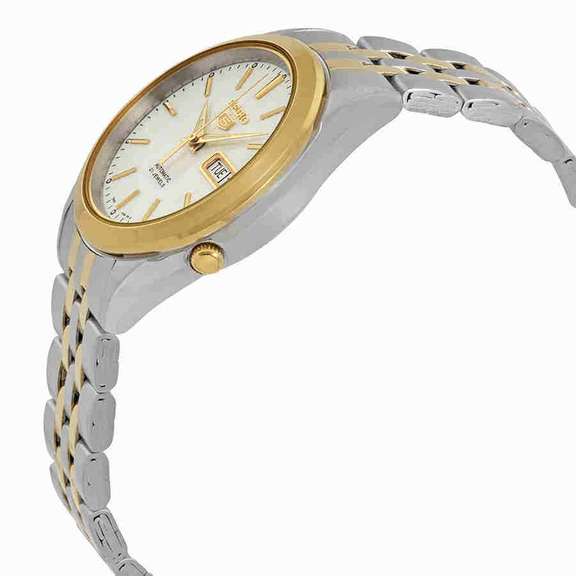 Seiko Silver Dial Two-tone Men's Watch