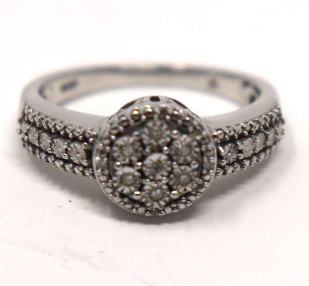 Group Lot of 5 Sterling Silver Rings