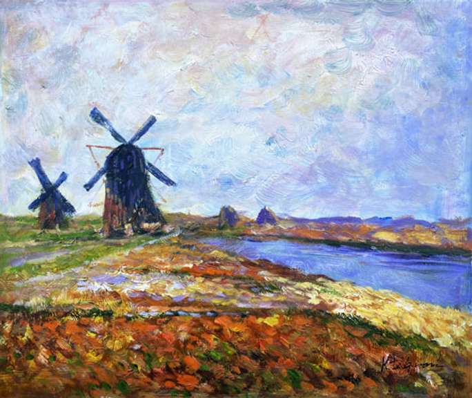 BEAUTIFUL  HAND PAINTED OIL PAINTING ON CANVAS