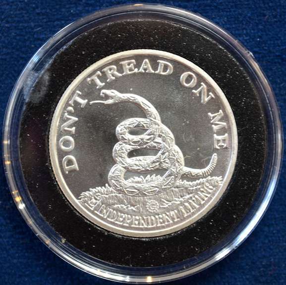 1/2 OZ  Tea Party Silver Round