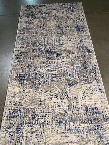 Decorative Modern Runner 2.6'x8'