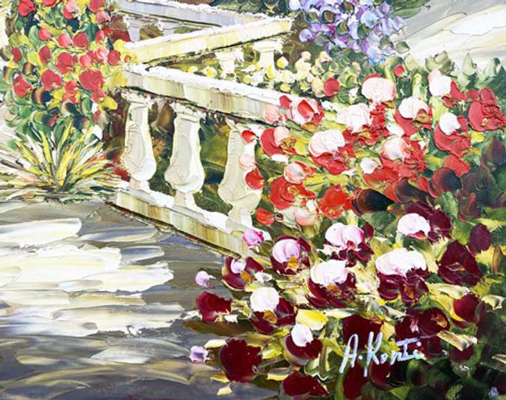 BEAUTIFUL  HAND PAINTED OIL PAINTING ON CANVAS