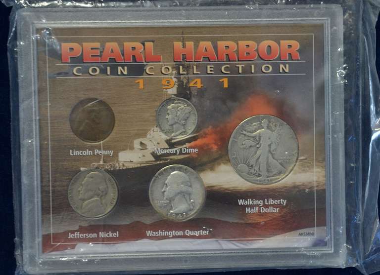 Lot of Coins in Holders