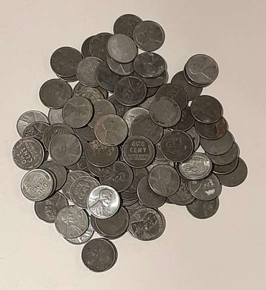100 Nicer 1943 Steel Cents